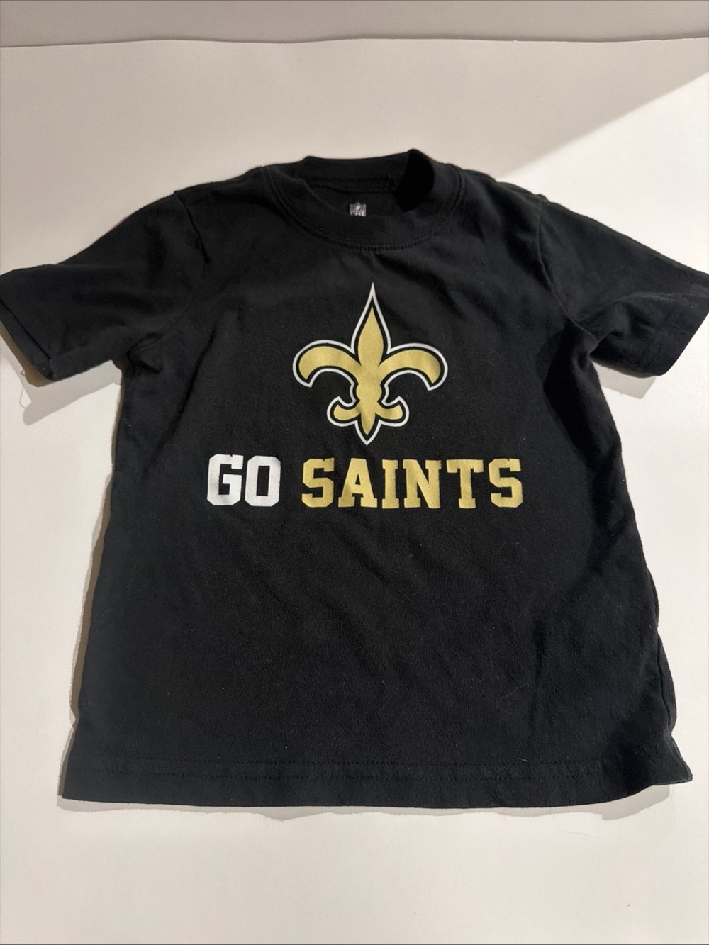 NFL TEAM New Orleans Saints Toddler Size 2T Black